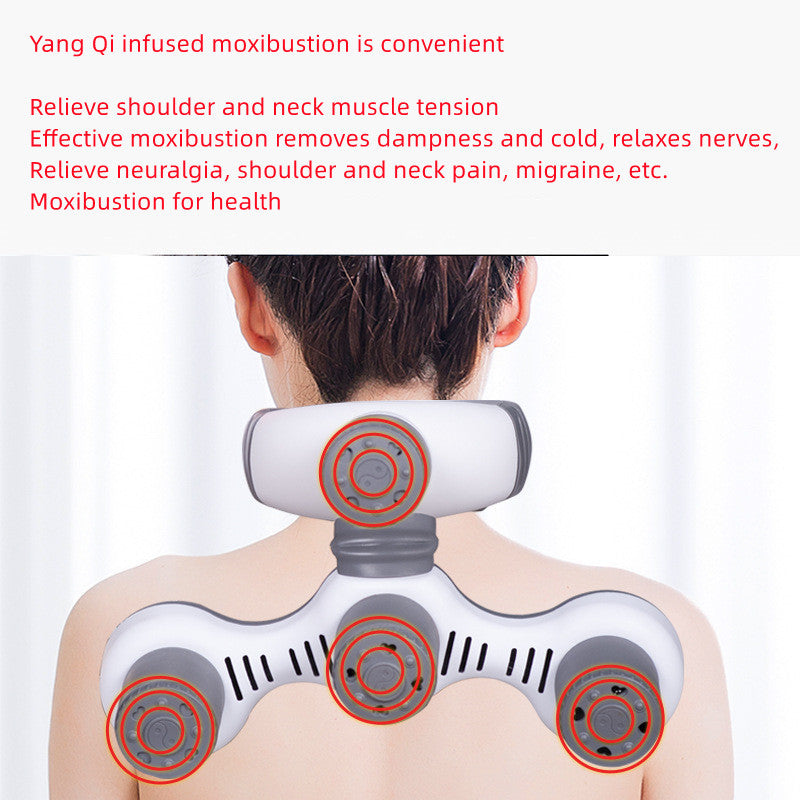 Moxa Neck Moxibustion Device Cervical Vertebra Massage
